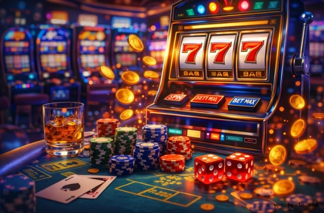 Imagem promocional do cassino online da Cowpeapg mostrando jogos ao vivo